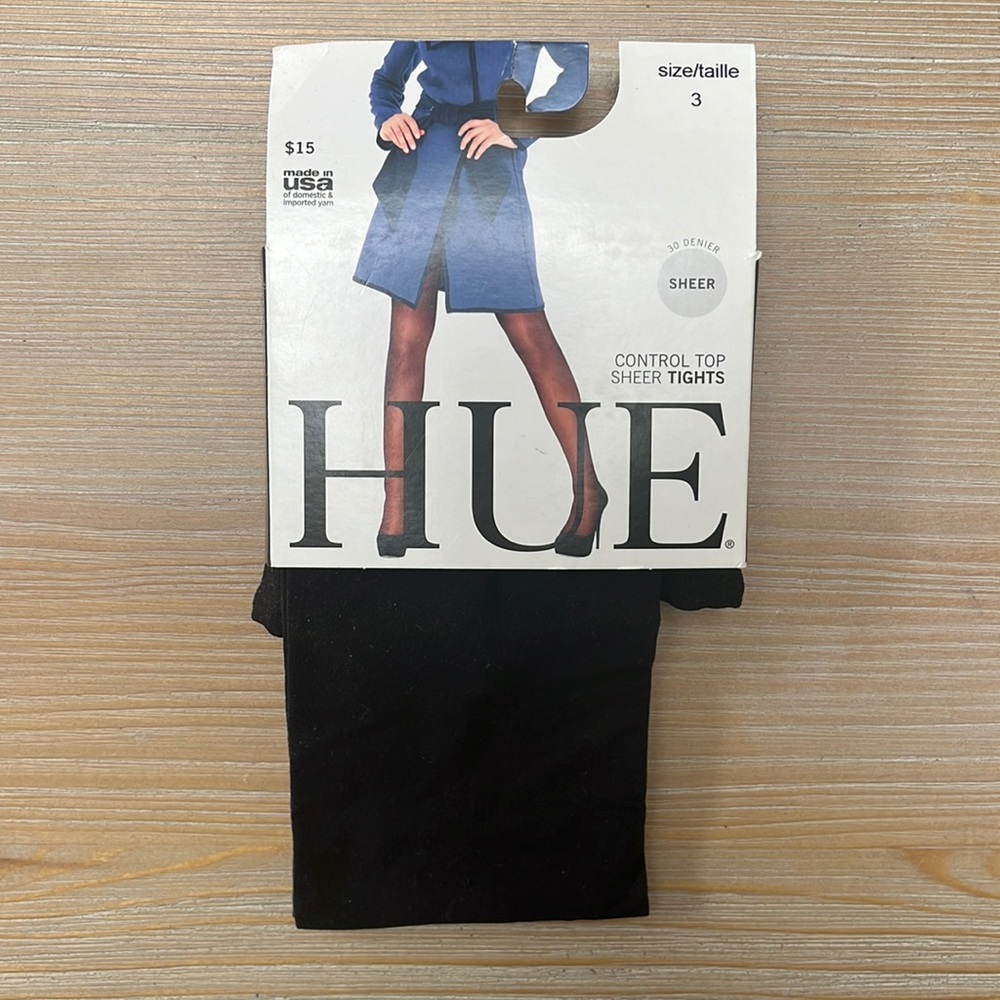 Hue Control Top Sheer Tights